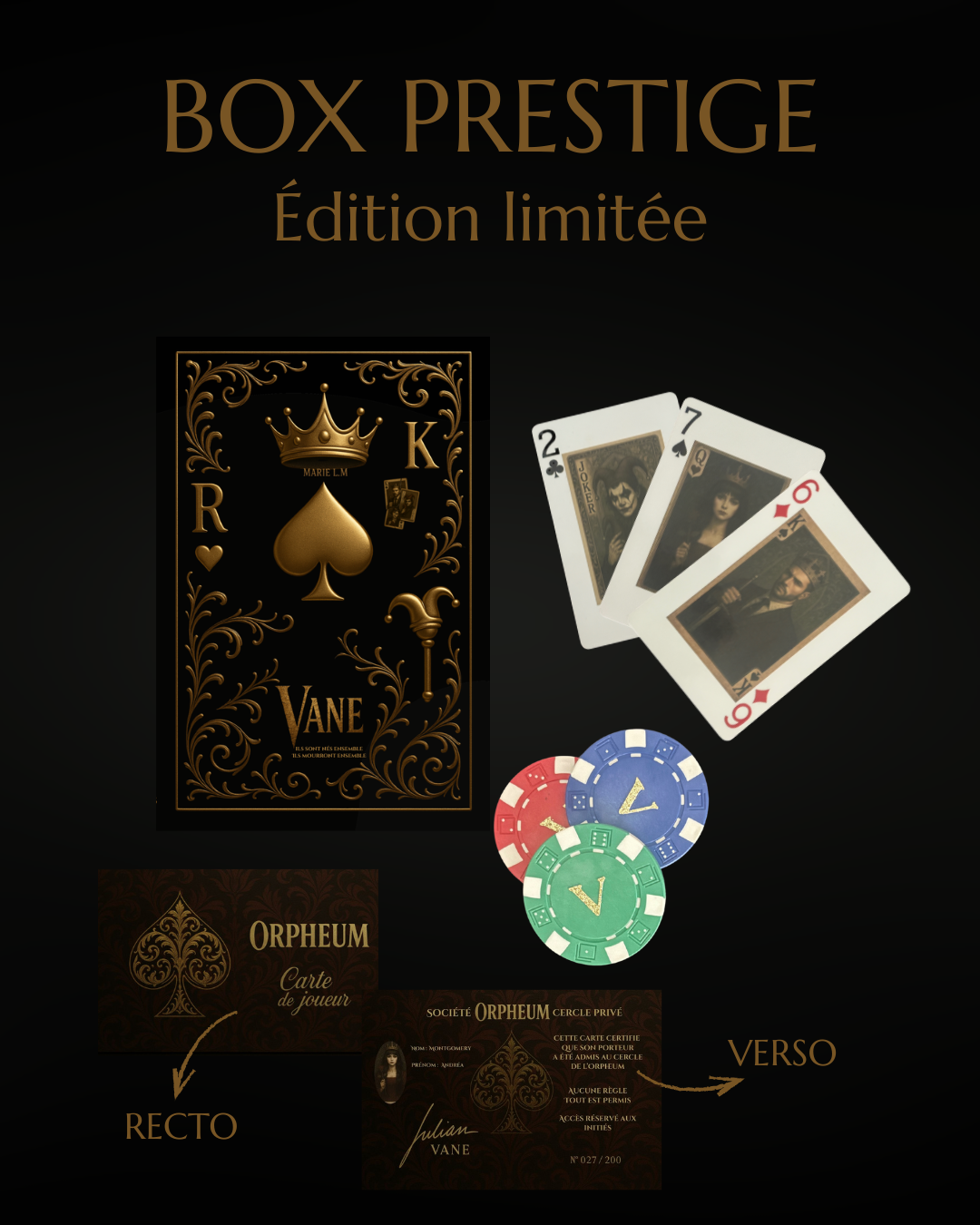 BOX PRESTIGE — VANE — Édition limitée